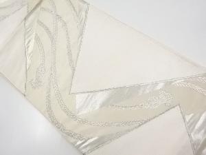 アンティーク　組紐模様織り出し袋帯（材料）